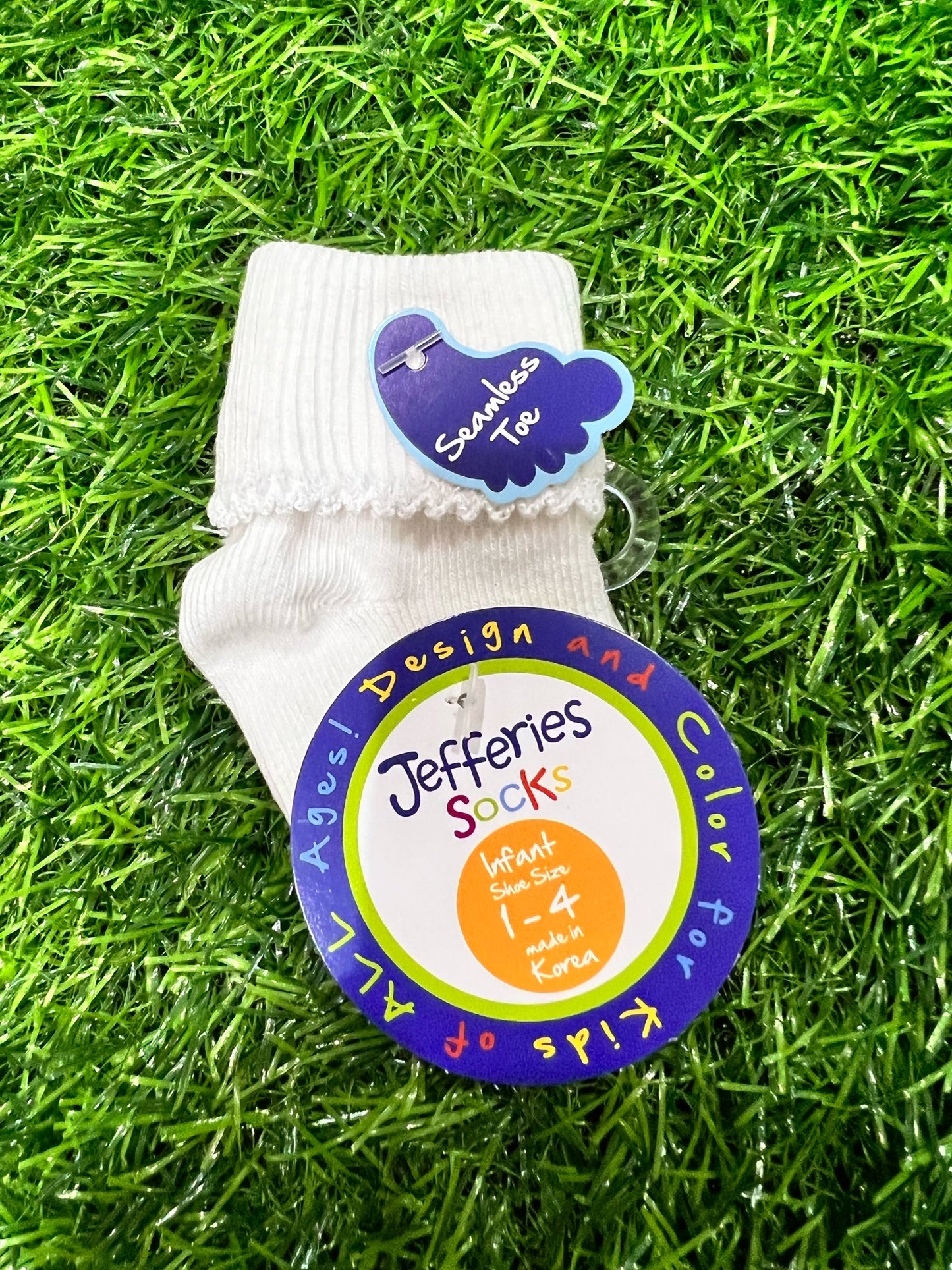 Jefferies Seamless Tatted Edge Socks