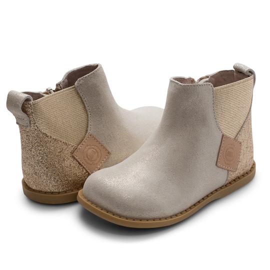 Wink Boot Gold Shimmer Livie Luca East of Broad