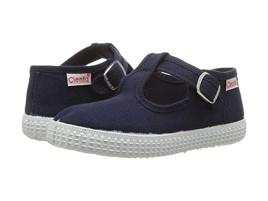 Cienta T-Strap - Navy