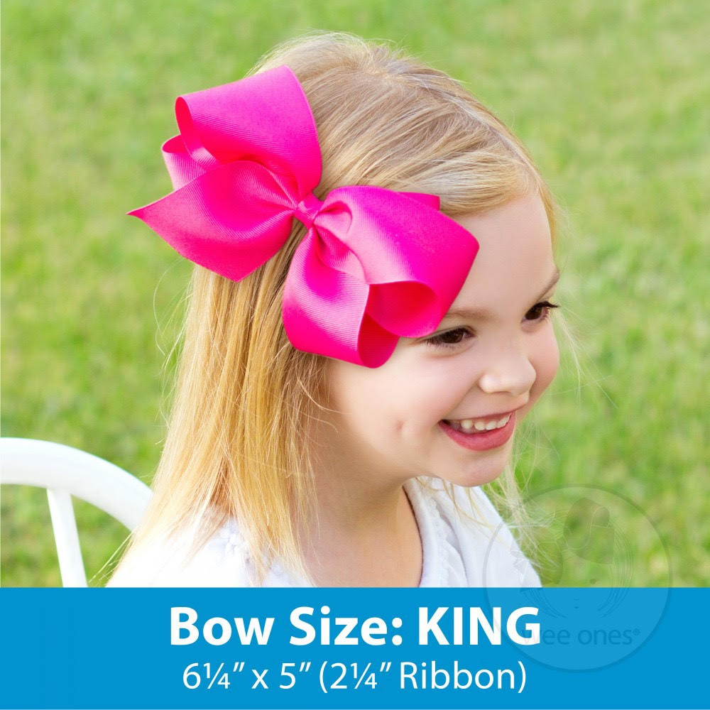 King Classic Grosgrain Bows