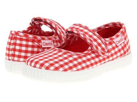 Cienta Mary Jane - Red Gingham