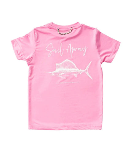 Prodoh Atlantic Sailfish Performance Short Sleeve T-shirt - Bonbon